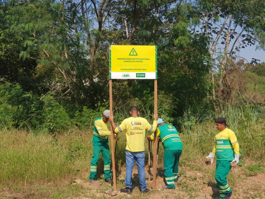 Operação Cidade Limpa chega à Avenida Palmiro Paes de Barros nesta quarta-feira